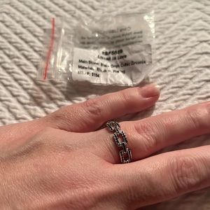 Bomb Party Black Onyx and CZ Ring🖤💎🖤